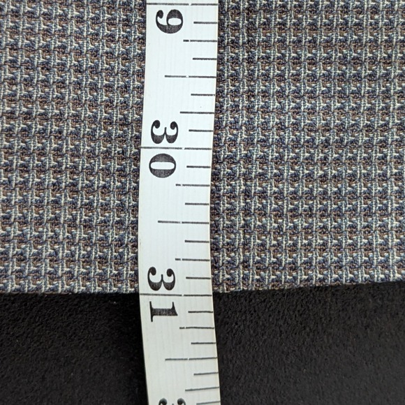 Oscar De La Renta Tweed Men's Blazer 42R 100% Wool India Gray Beige Sport Coat - Picture 9 of 10